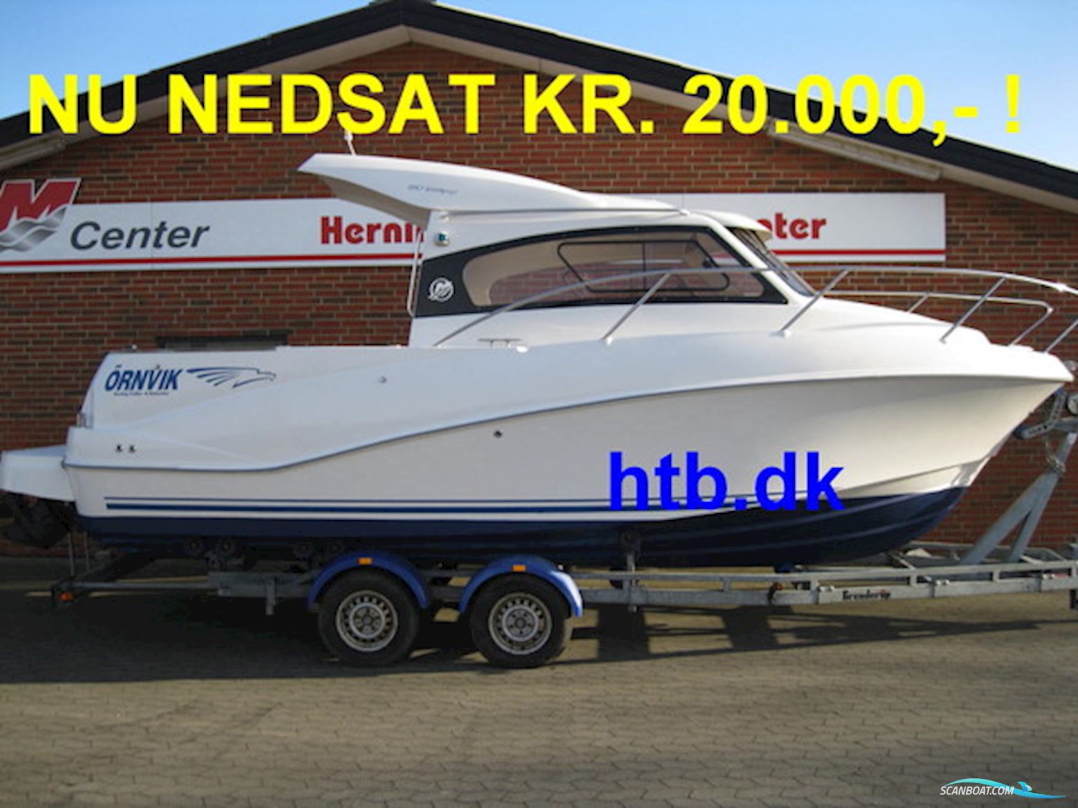 Ørnvik 640 Weekender m/Mercruiser 3,0L - NU Nedsat KR.: 20.000,- ! Motorboot 2008, mit Mercruiser motor, Dänemark