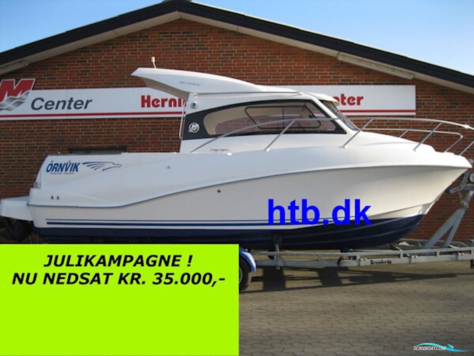 Ørnvik 640 Weekender m/Mercruiser 3,0L - NU Nedsat KR.: 35.000,- ! Motorboot 2008, mit Mercruiser motor, Dänemark
