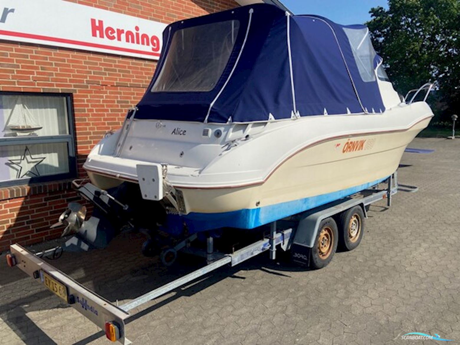 Ørnvik 650 m/Mercruiser 4,3L og Selandia trailer