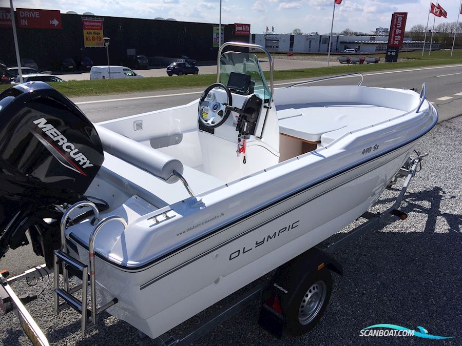 Olympic 490 SX Mer Mercury F60