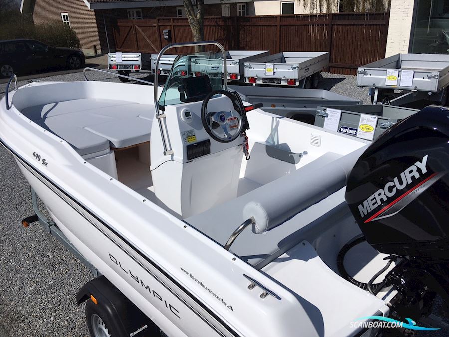 Olympic 490 SX Mer Mercury F60
