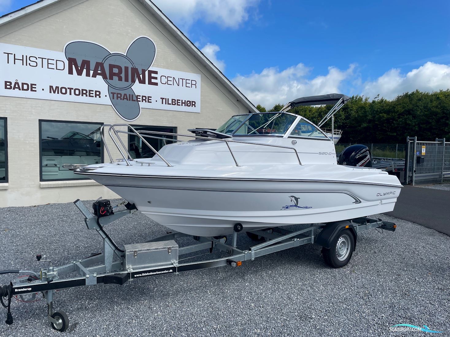 Olympic 520 Cabin Motorboot 2021, mit Mercury 4 Stroke motor, Dänemark
