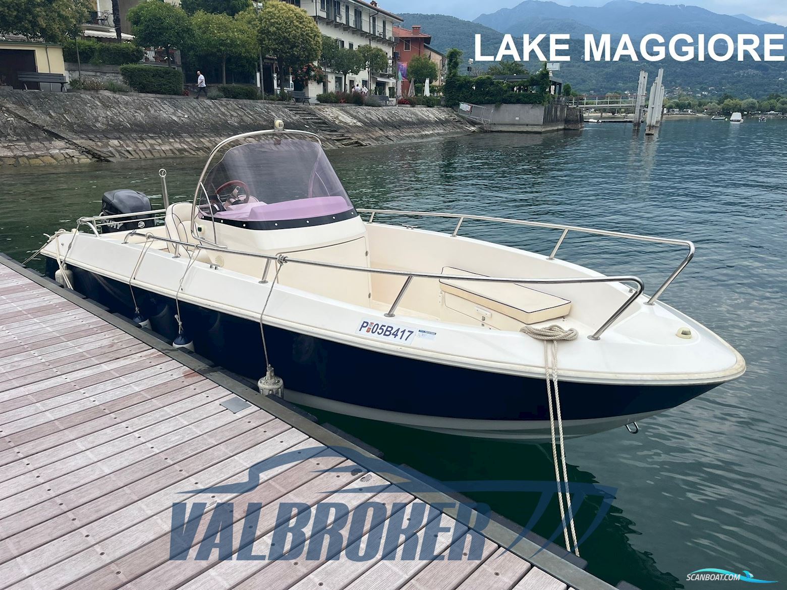 Open Sunny 22 Sportline Motorboot 2008, mit Mercury F200 XL Verado motor, Italien
