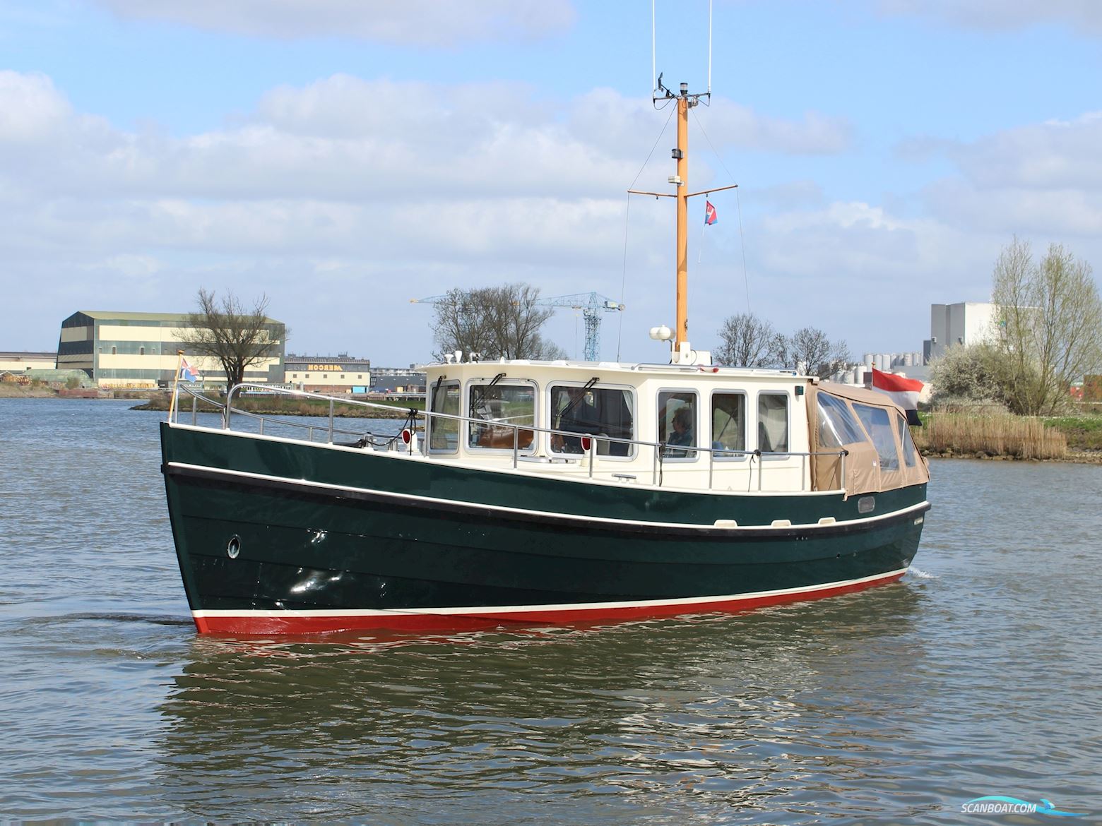 Opstomer 1100 Motorboot 2007, mit Volkswagen Marine motor, Niederlande
