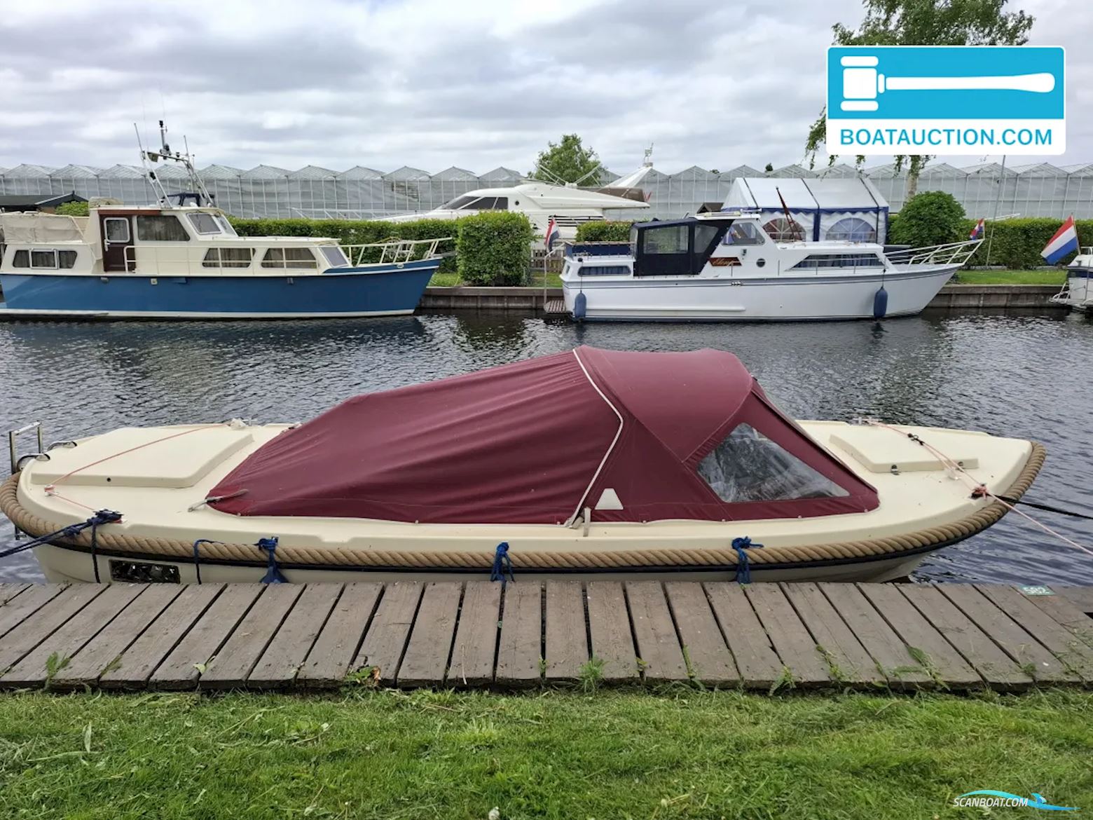 Oud Huijzer 560 Motorboot 2007, mit Suzuki motor, Niederlande