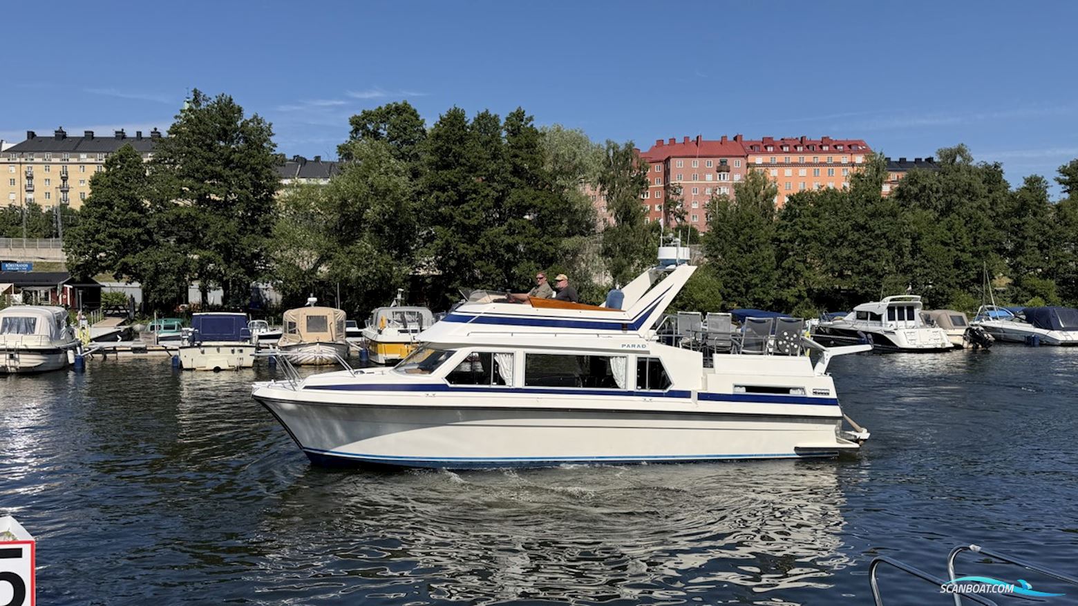Parad 345 Motorboot 1986, mit Volvo Penta motor, Sweden