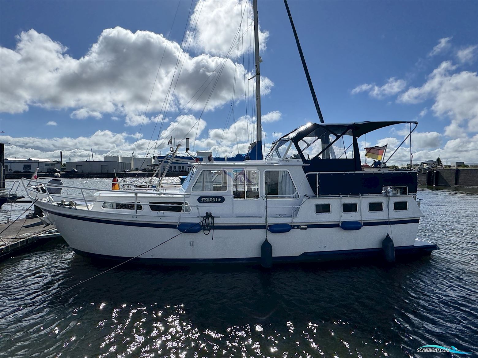 Pedro 10.50m Motorboot 1992, mit Perkins 4236 motor, Deutschland