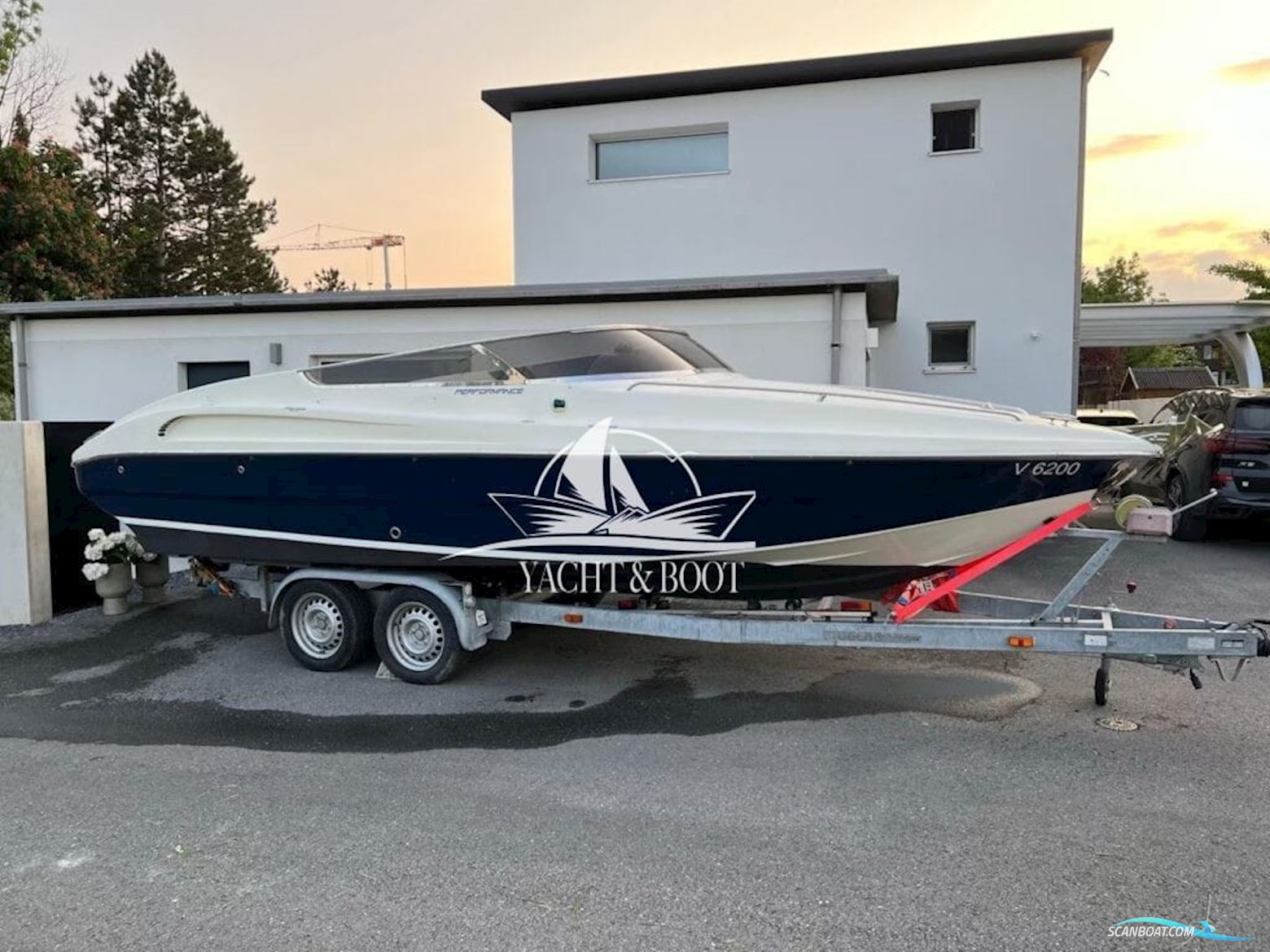 Performance 607 Motorboot 2003, mit Mercruiser motor, Österreich