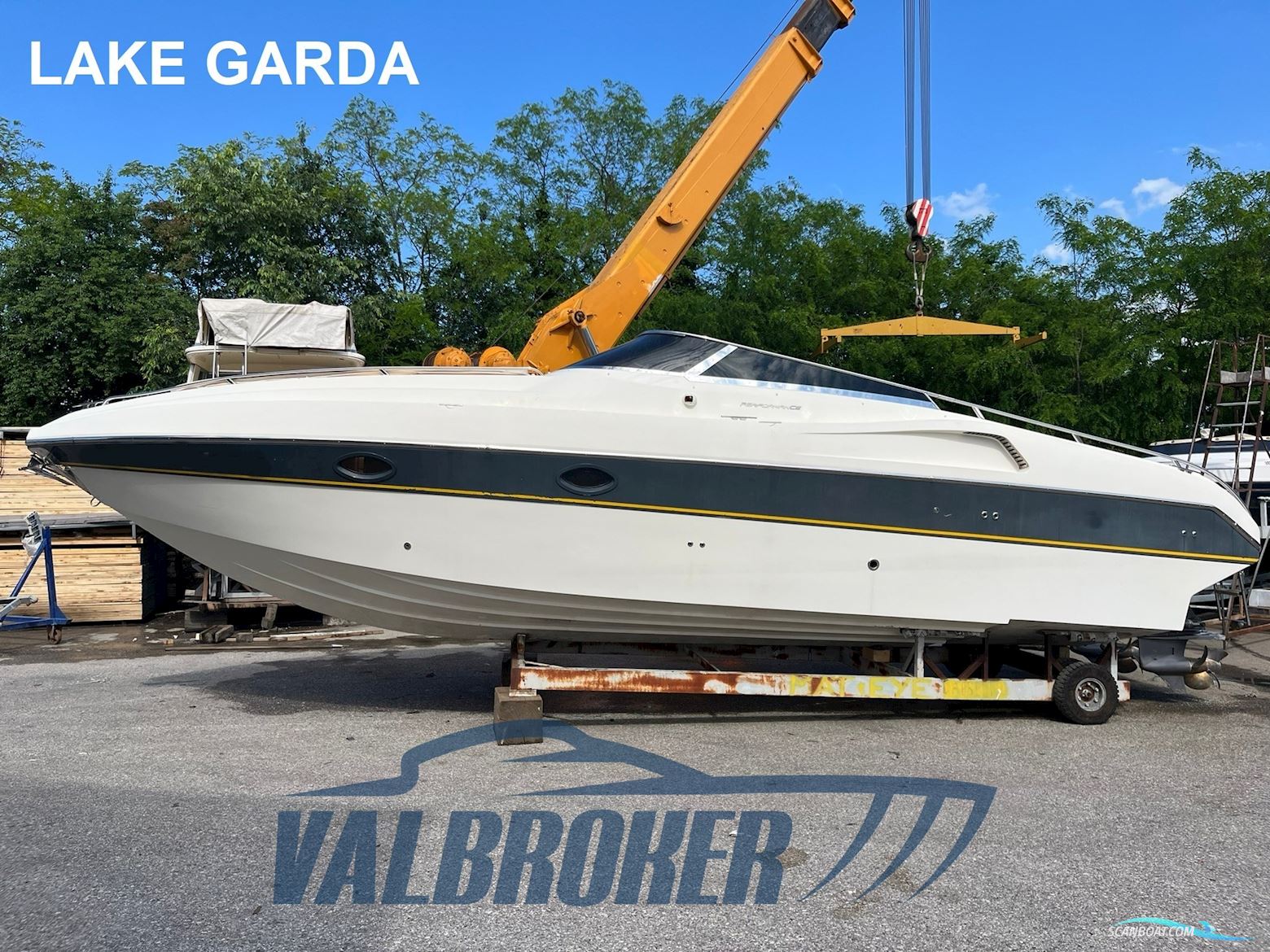 Performance Marine 907 Performance Motorboot 2004, mit Volvo Penta 8.1 Gi 2 motor, Italien