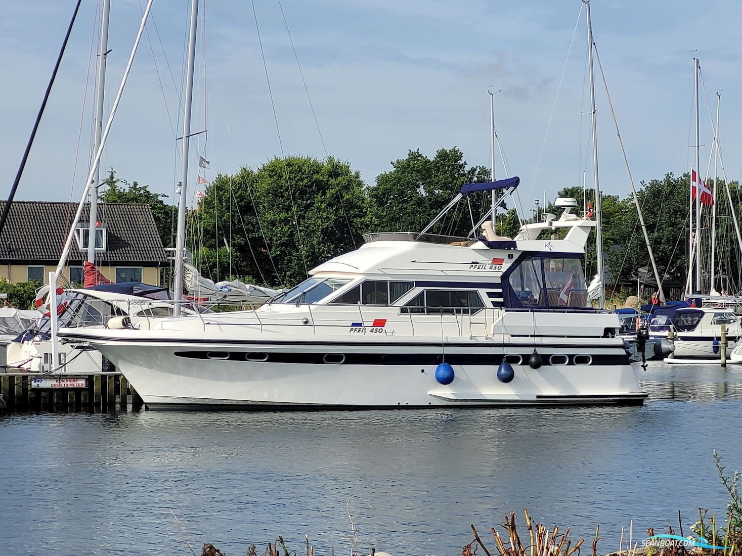 Pfeil 450 Motorboot 1994, mit Iveco motor, Dänemark