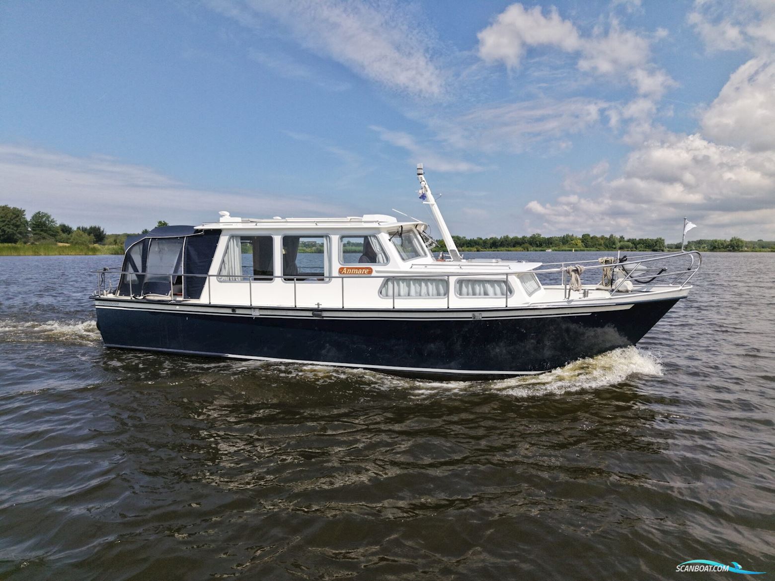 Pikmeer Kruiser 9.50 OK Motorboot 1985, mit Solé Mini motor, Niederlande