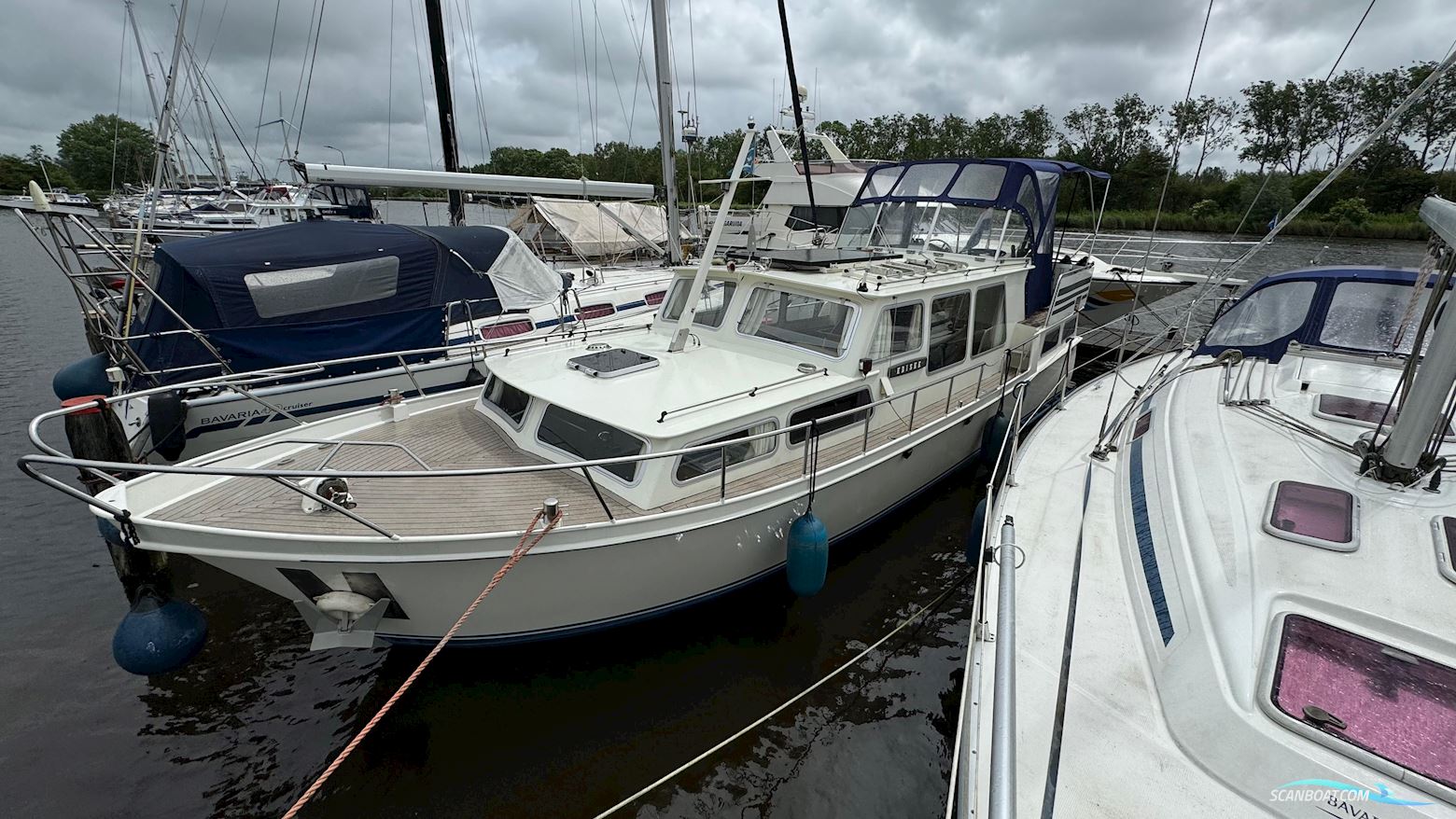 Pikmeerkruiser 10.50 AK Cabrio Motorboot 1980, mit Samofa motor, Niederlande