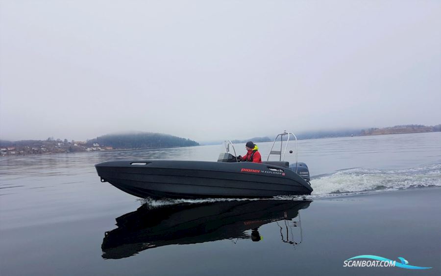 Pioner 16 Explorer Motorboot 2025, mit Yamaha F40Fetl motor, Dänemark