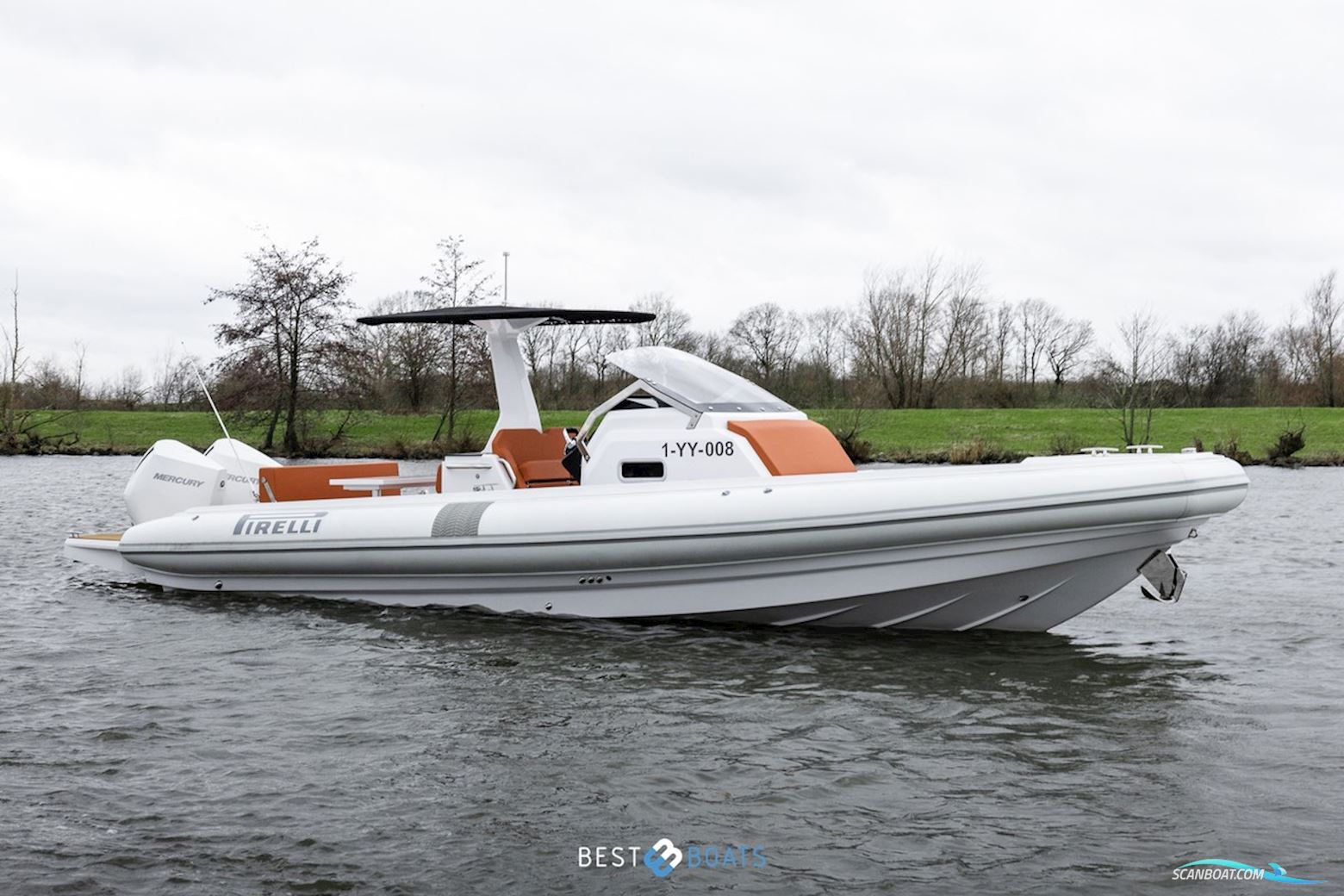 Pirelli 30 Demo 2023 - Special Offer Motorboot 2023, mit Mercury V300 Verado motor, Niederlande
