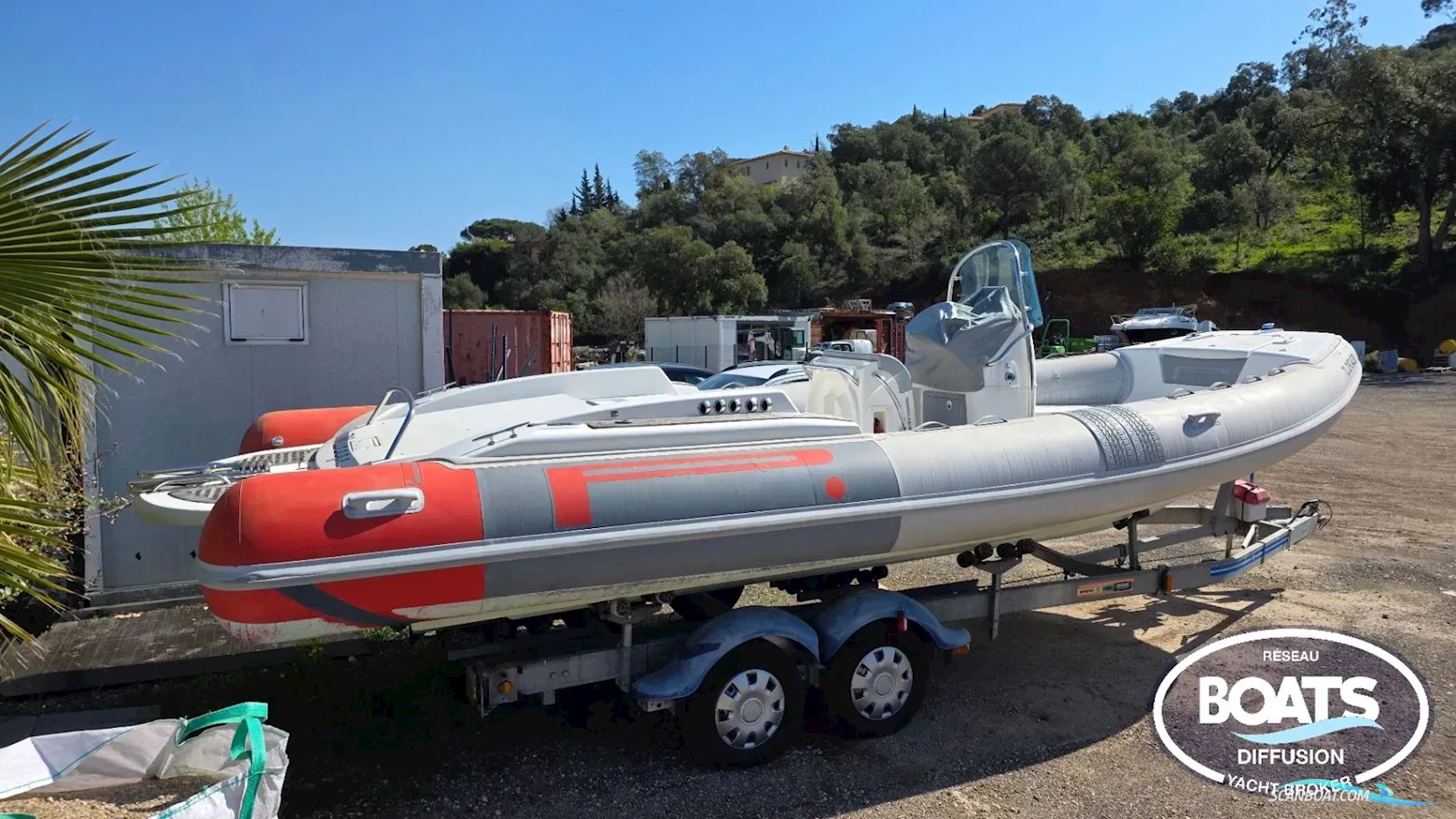 Pirelli 770 Motorboot 2008, mit Mercruiser motor, Frankreich