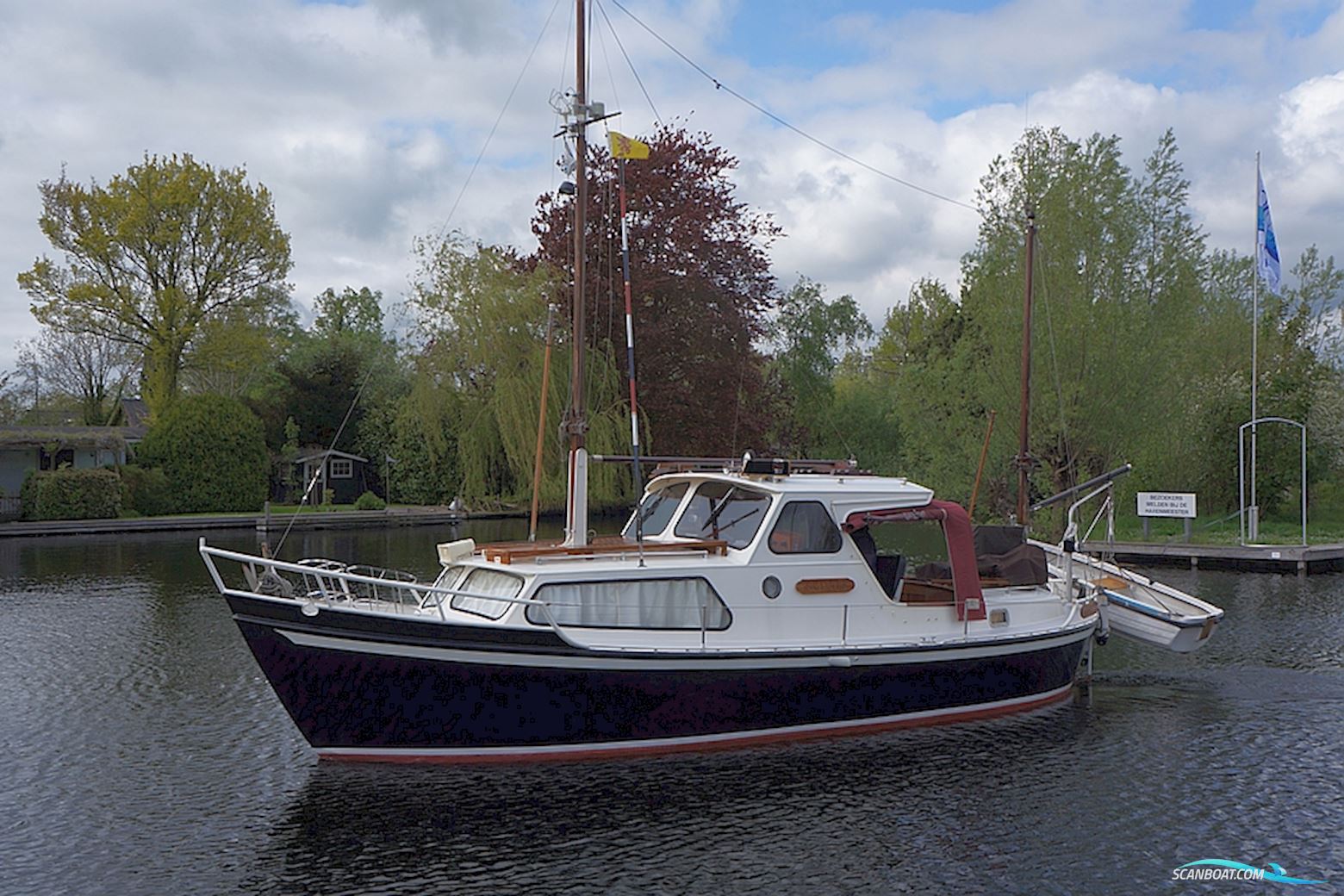 Plantinga Kotter Motorboot 1968, mit Perkins motor, Niederlande