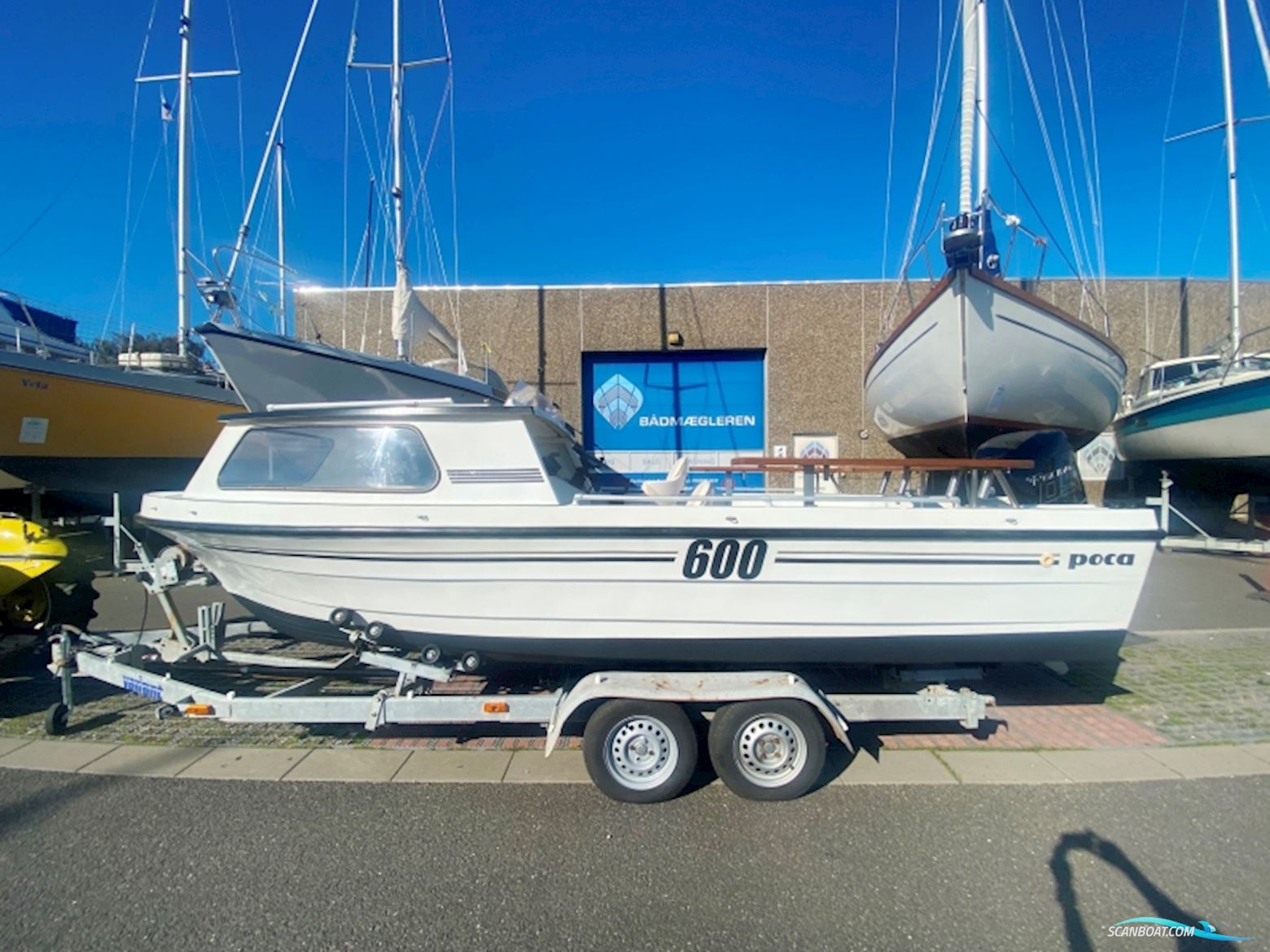 Poca 600 MK1 Hardtopbåd Motorboot 1999, mit Mercury motor, Dänemark