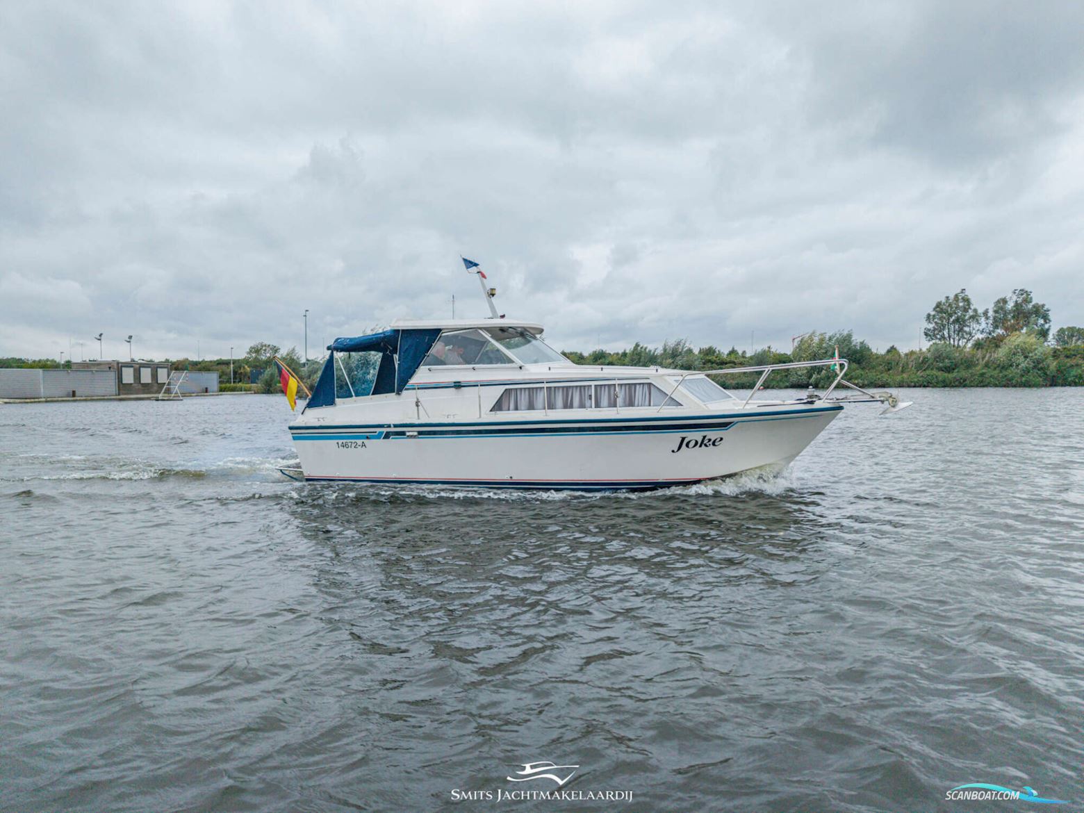 Polaris Manta 8.60 HT Motorboot 1988, mit Volvo Penta motor, Niederlande