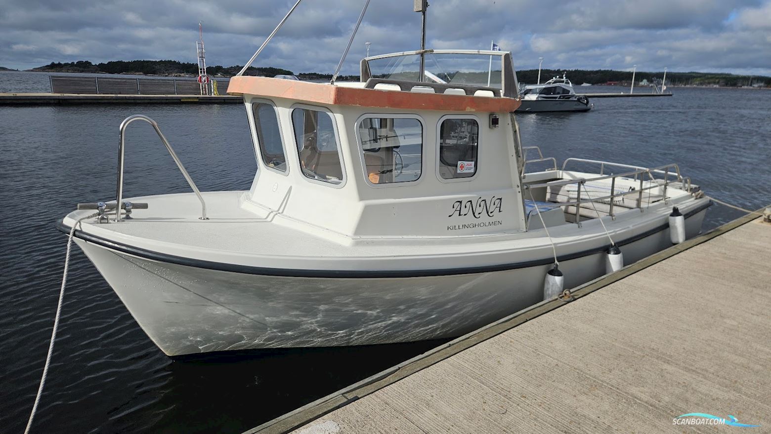 Pollux 21 Fishing Motorboot 2000, mit Volvo Penta MD22 motor, Sweden
