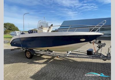 Powercraft 22 med Mercury F200 samt Brenderup trailer Motorboot 1995, mit Mercury motor, Dänemark