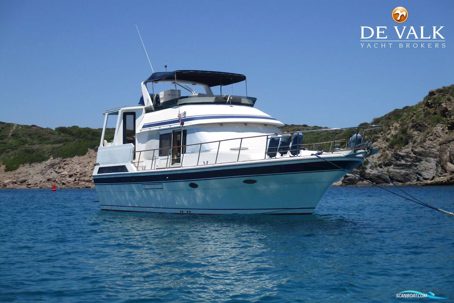 President 43 Motorboot 1992, mit Caterpiller motor, Spanien