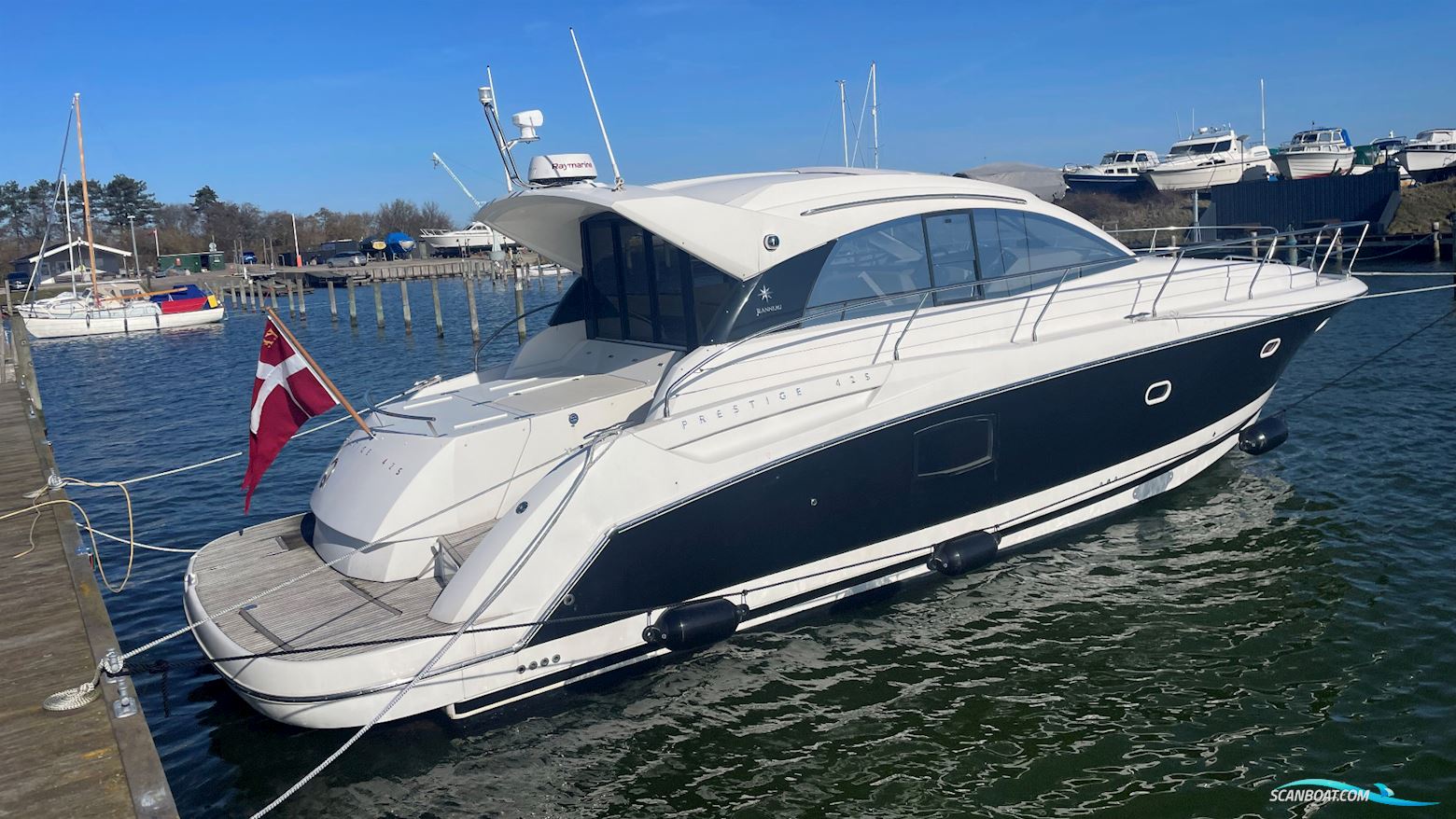 Prestige 42 Sportop Motorboot 2008, mit Volvo Penta motor, Dänemark