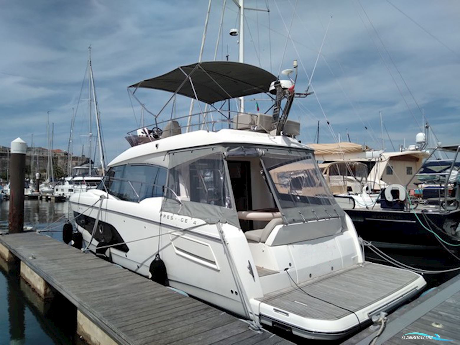 Prestige 420F Motorboot 2019, mit Cummins 2xQSB 6.7 motor, Portugal