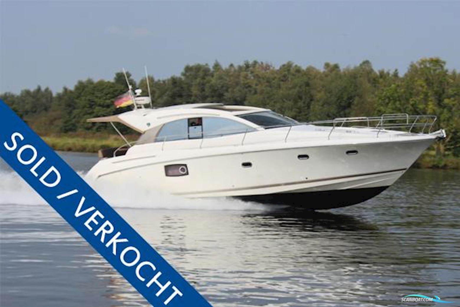 Prestige 440S Fresh Water Only Motorboot 2012, mit Volvo Penta motor, Niederlande
