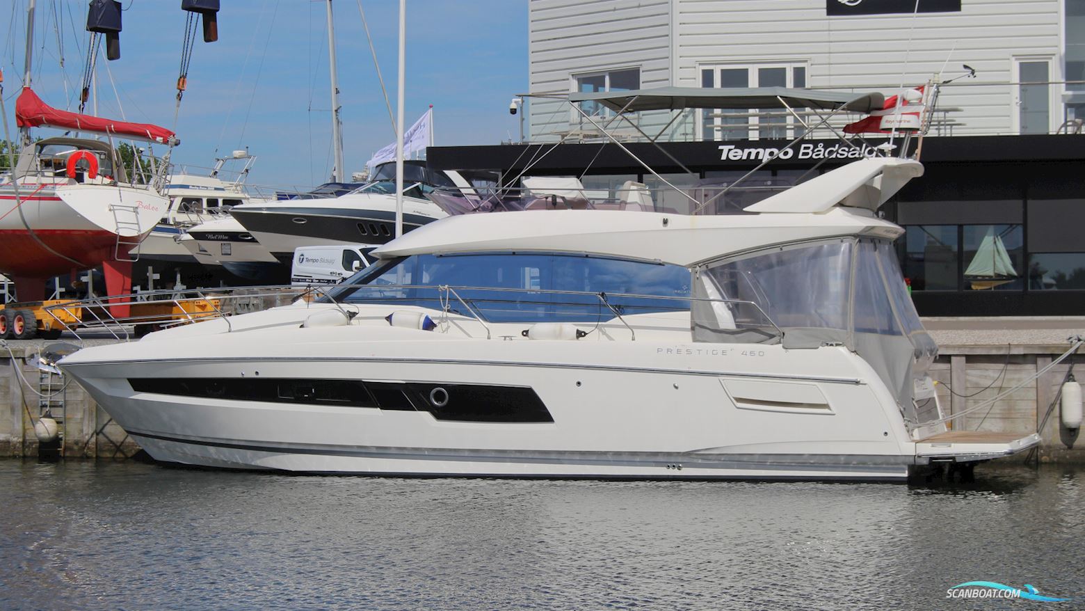 Prestige 460 FLY  Motorboot 2020, mit Volvo Penta motor, Dänemark