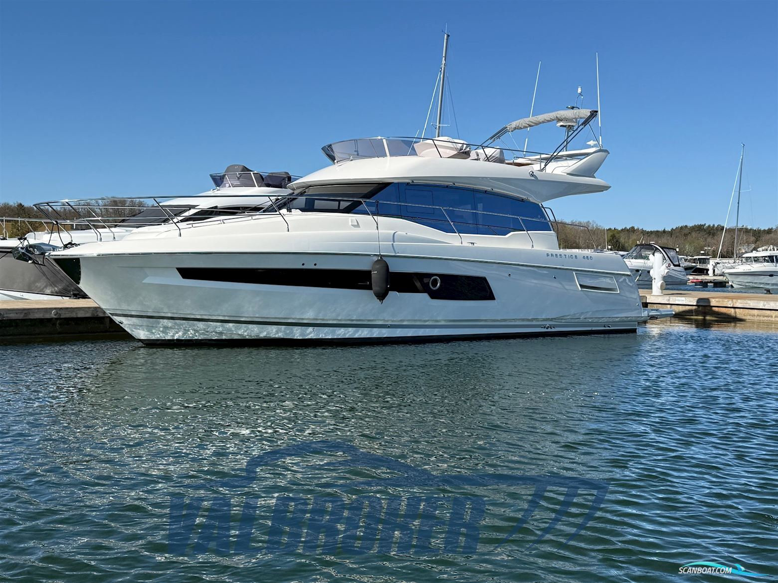 Prestige 460 Fly Motorboot 2023, mit Volvo Penta IPS 600 motor, Finland