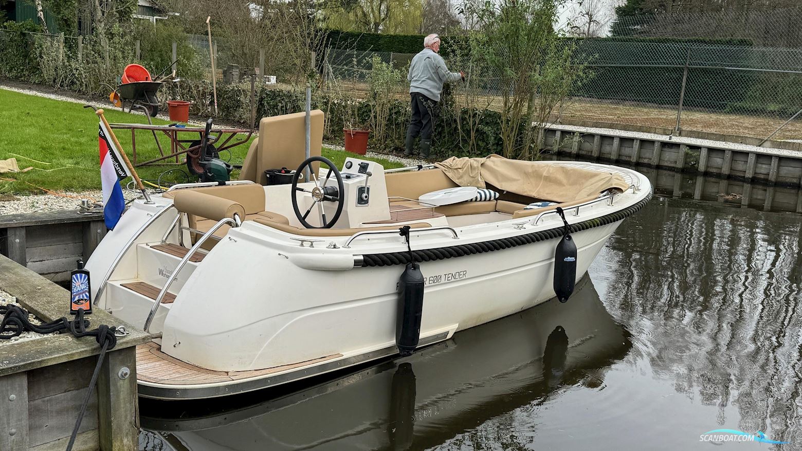 Primeur 600 Motorboot 2015, mit Craftsman motor, Niederlande