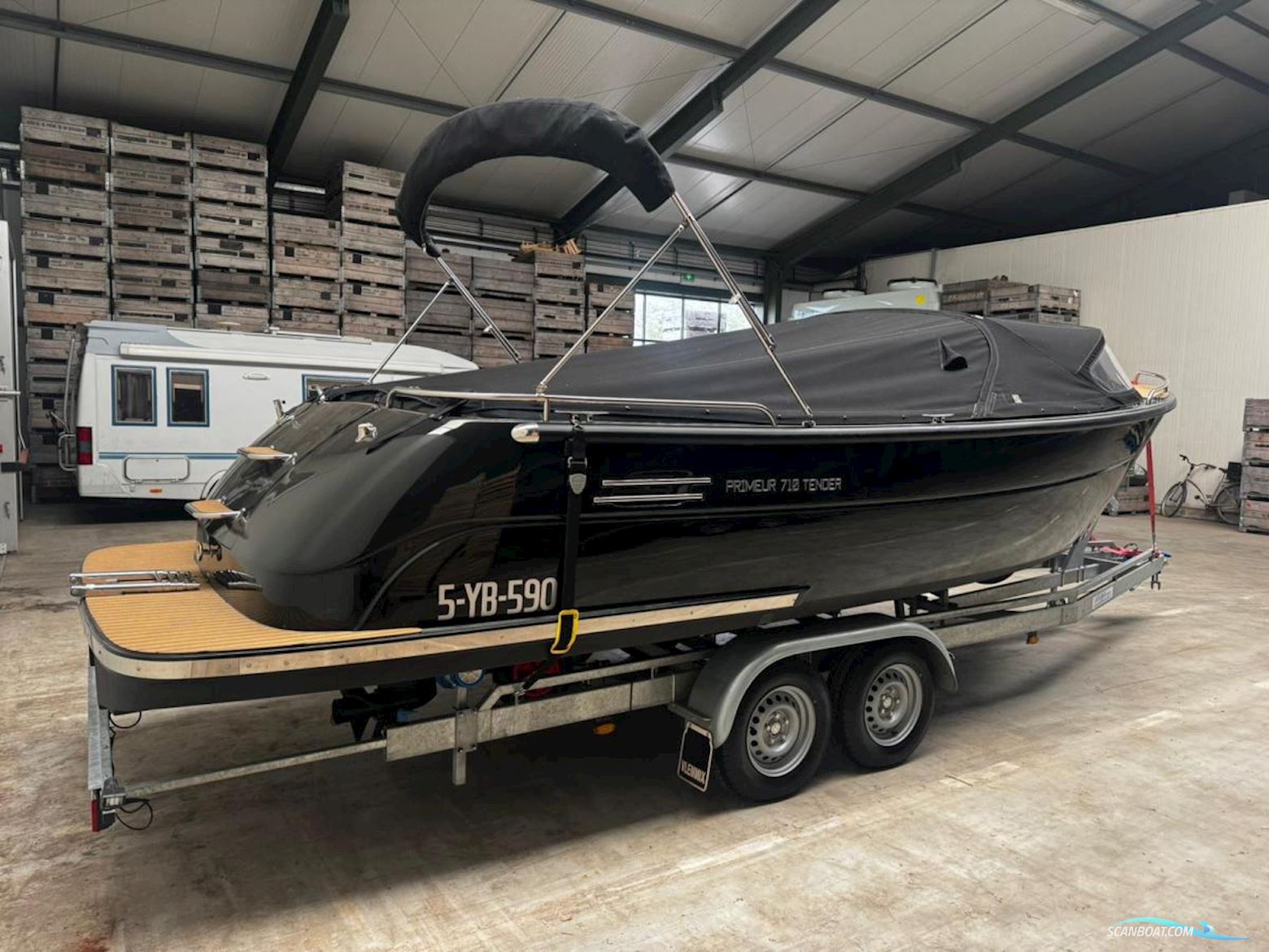 Primeur 710 Tender Met Boegschroef Motorboot 2018, mit Suzuki motor, Niederlande