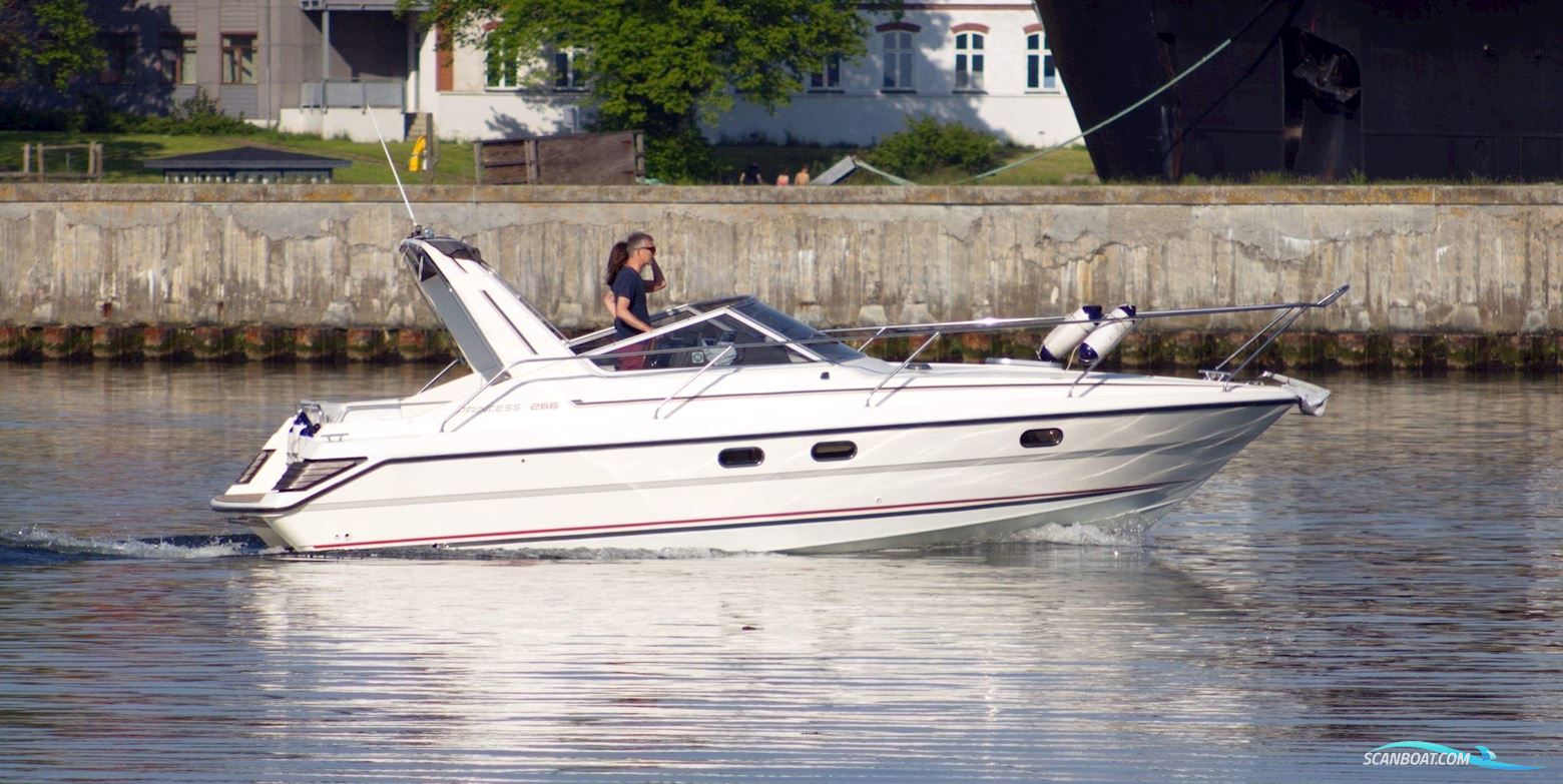 Princess 266 Riviera Motorboot 1990, mit Volvo Penta D4 motor, Dänemark