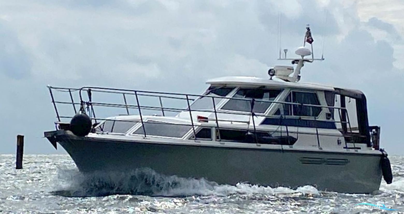 Princess 33 OK Motorboot 1978, mit Mitsubishi motor, Niederlande