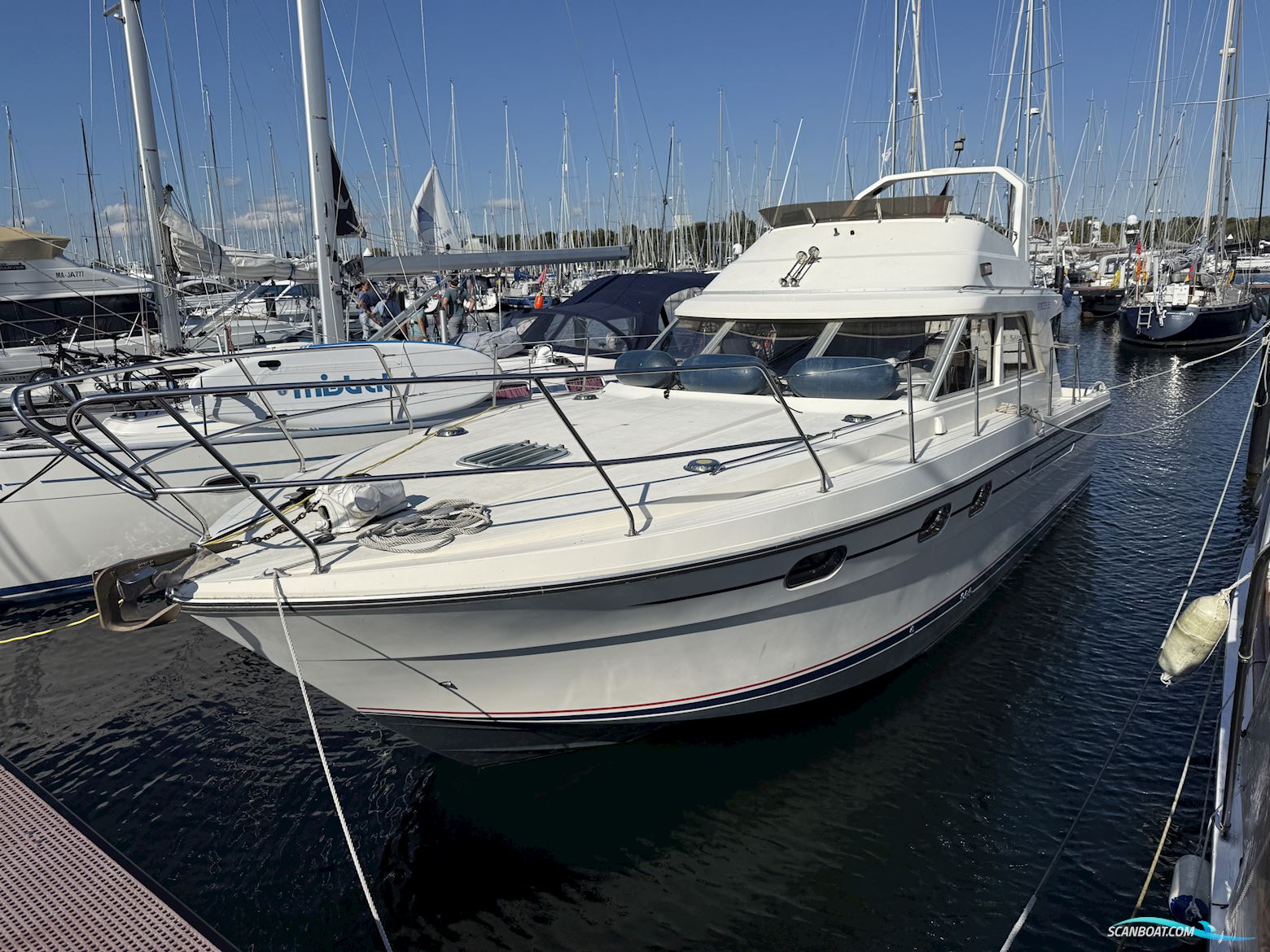 Princess 35 Fly Motorboot 1987, mit Volvo Penta AQAD41 motor, Deutschland