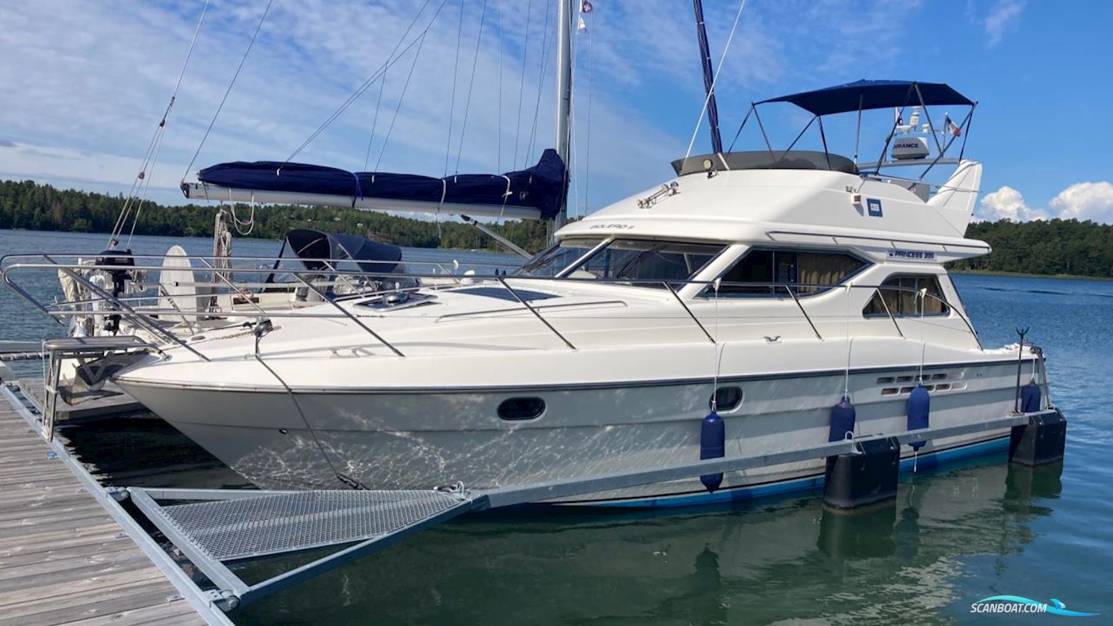 Princess 360 Motorboot 1995, mit Volvo Penta motor, Sweden