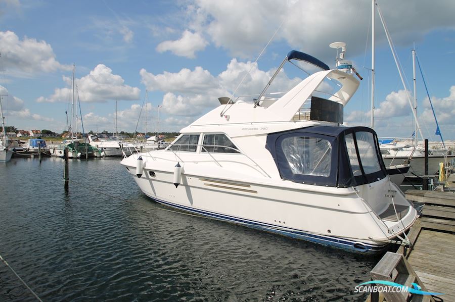 Princess 380 Flybridge Motorboot 1993, mit Volvo Penta Kad 42 motor, Dänemark