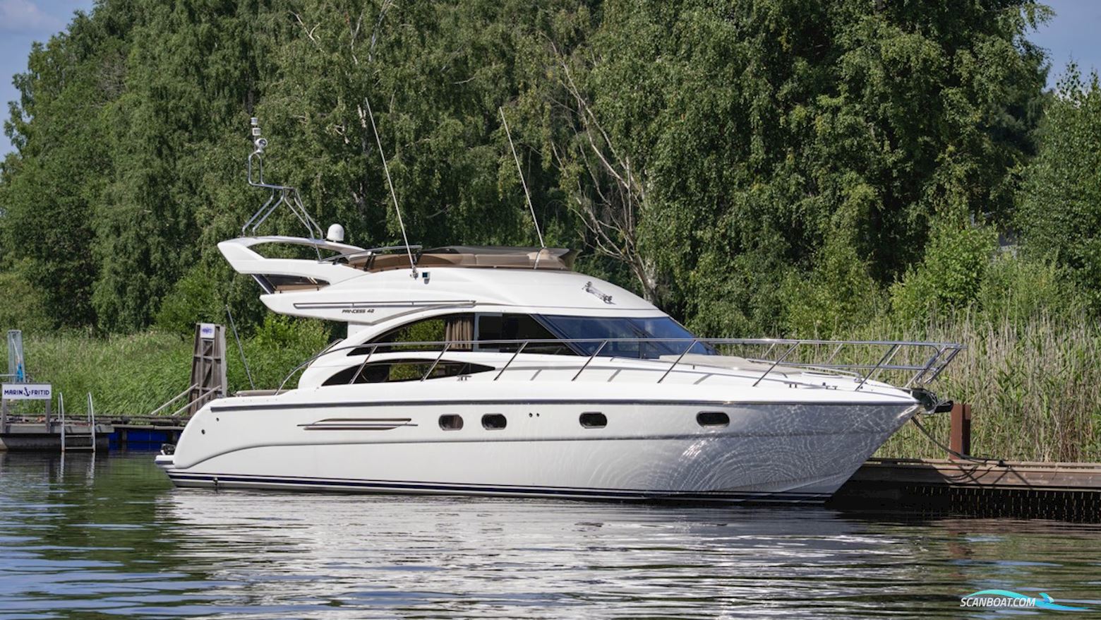 Princess 42 Motorboot 2008, mit 2x Volvo Penta D6 - 435 motor, Sweden