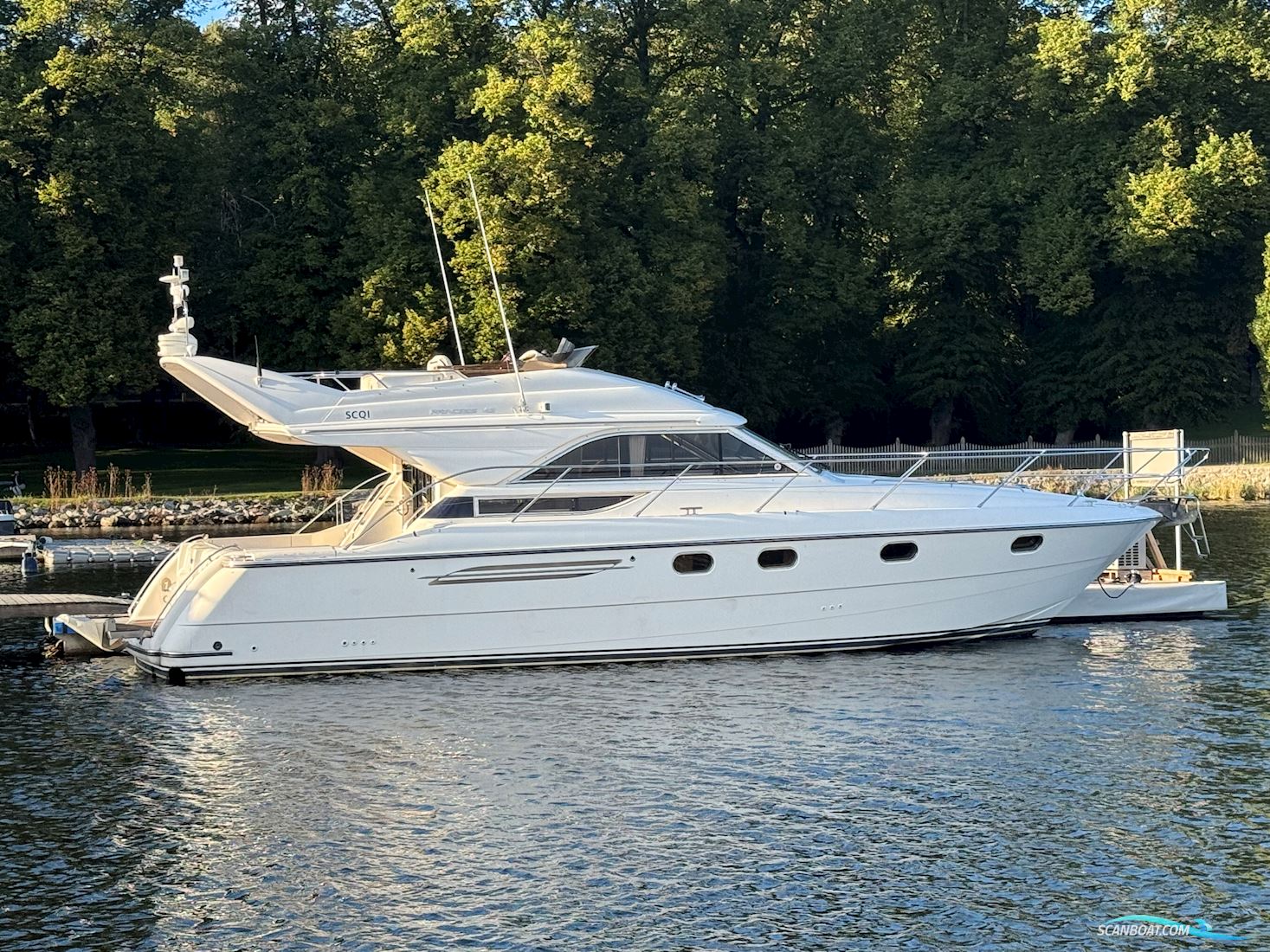 Princess 420 FLY Motorboot 1997, mit 2 x Volvo Penta TAMD 63 P motor, Sweden