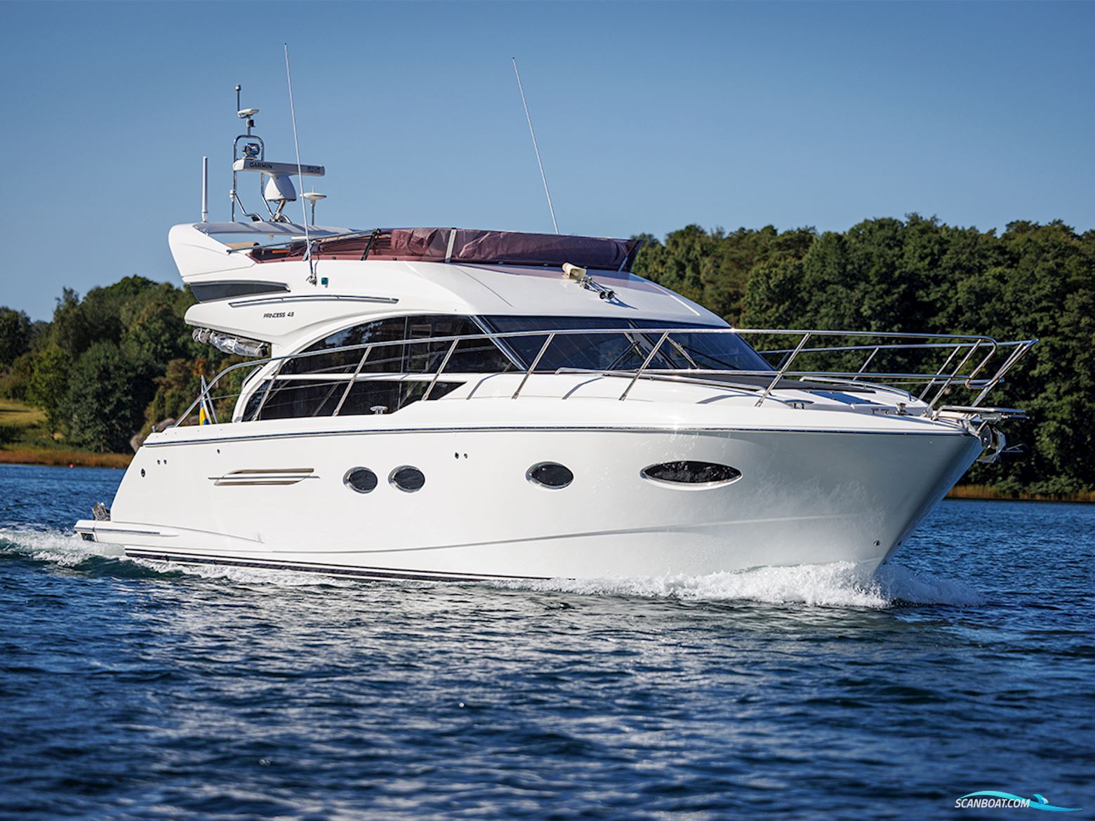 Princess 43 Fly Motorboot 2016, mit Volvo Penta motor, Sweden