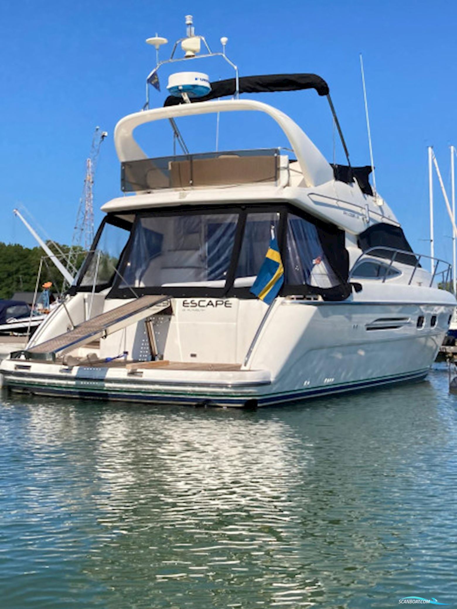 Princess 45 Fly Motorboot 2000, mit Volvo Penta Tamd74P Edc motor, Sweden