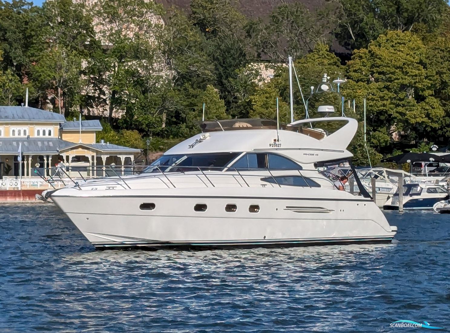 Princess 45 Flybridge Motorboot 2001, mit Volvo Penta Tamd 74 motor, Finland