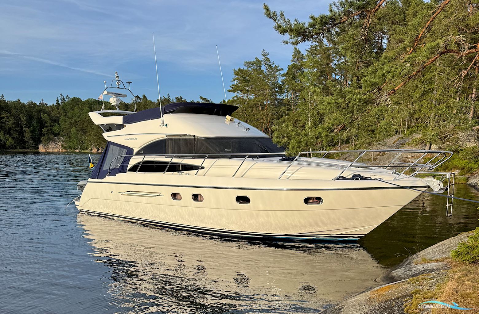PRINCESS 45 MKII Motorboot 2007, mit Volvo Penta motor, Sweden