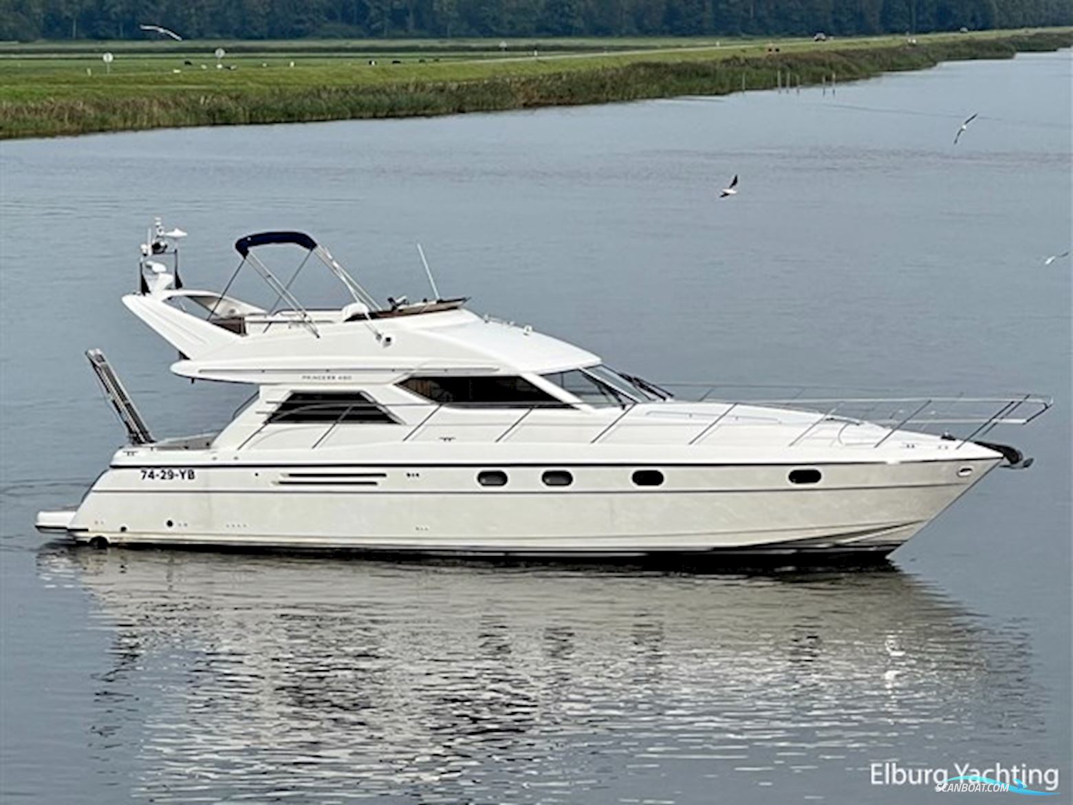 Princess 480 - Flybridge Motorboot 1997, Niederlande