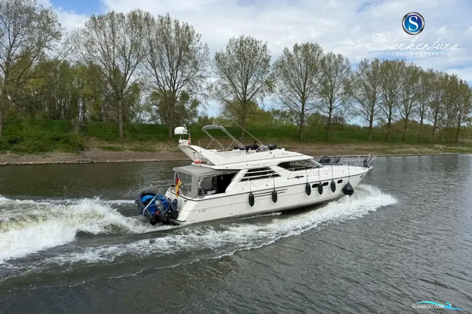 Princess 500 Motorboot 1995, mit 2 motor, Niederlande