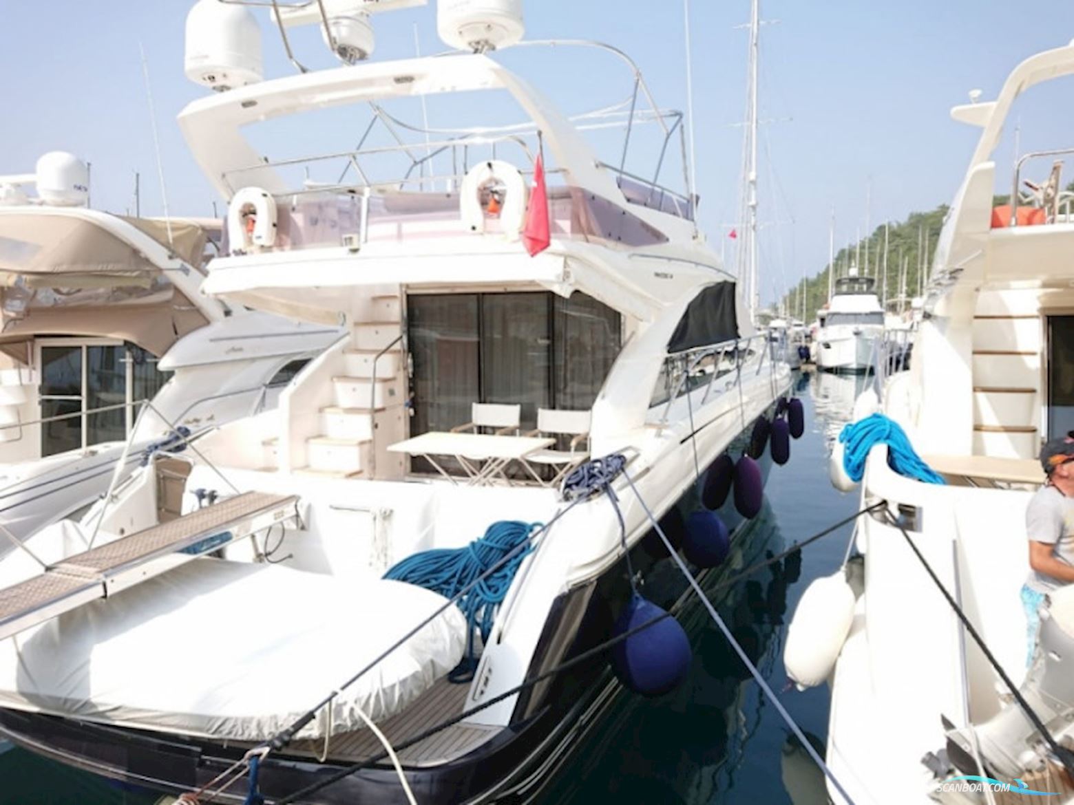 Princess 54 Fly Motorboot 2010, mit 2x Volvo Penta D12 Diesel motor, Turkey