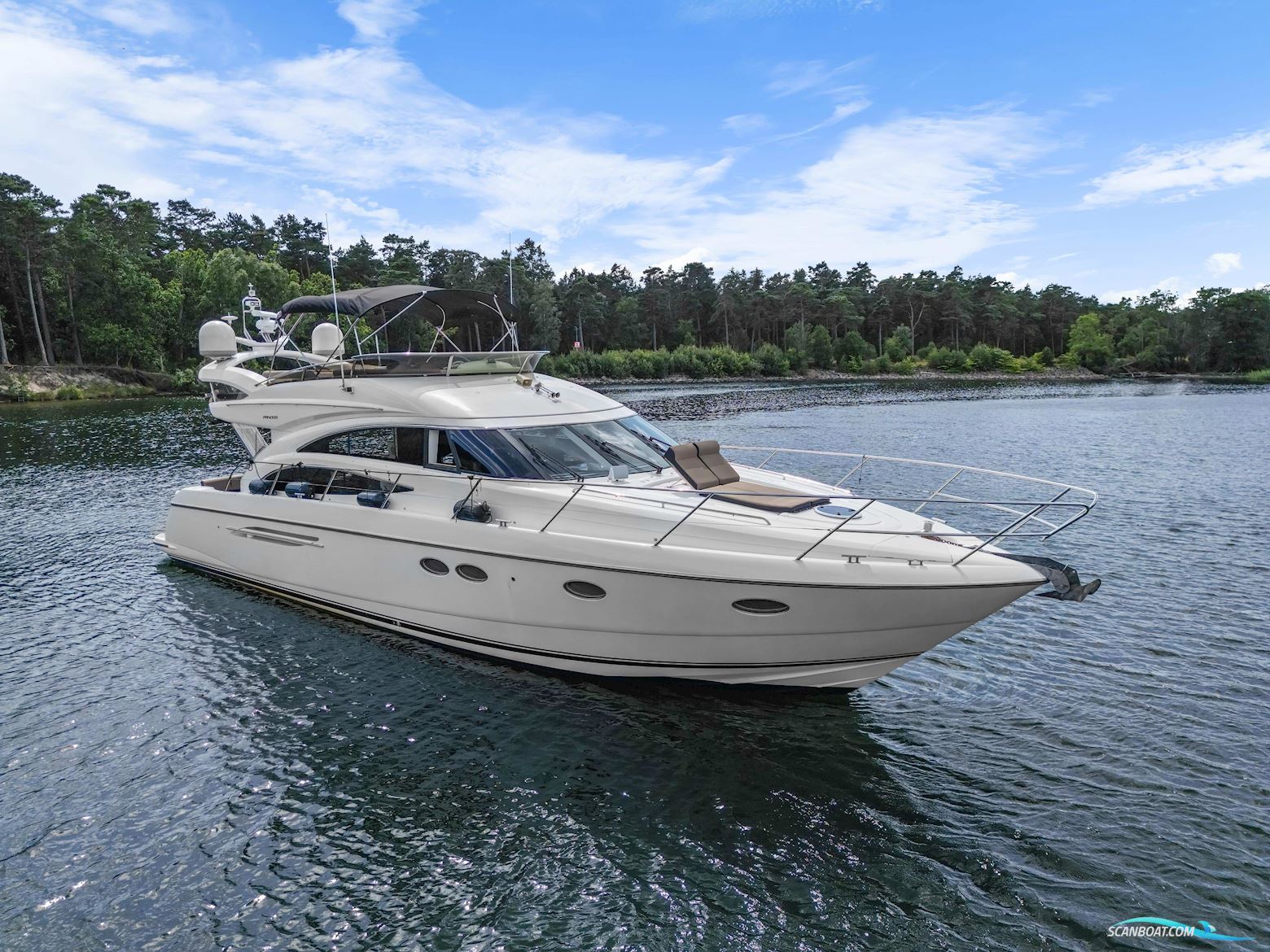 Princess 57 Fly Motorboot 2006, mit Volvo Penta motor, Sweden