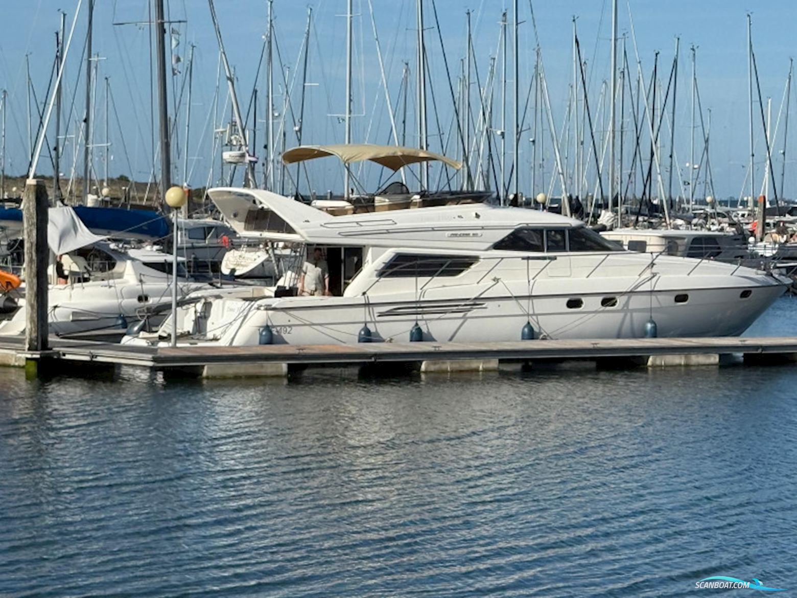 Princess 60 Fly Motorboot 1998, mit MAN D2848 motor, Niederlande