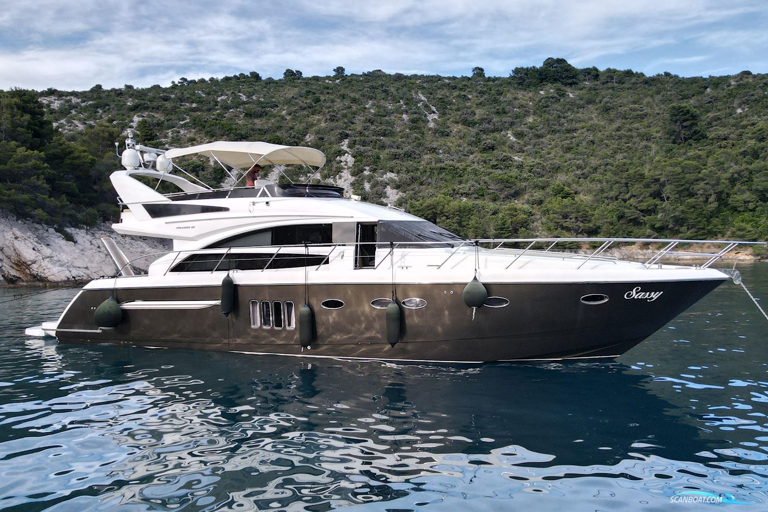 Princess 62 Flybridge Motor Yacht Motorboot 2008, Kroatien