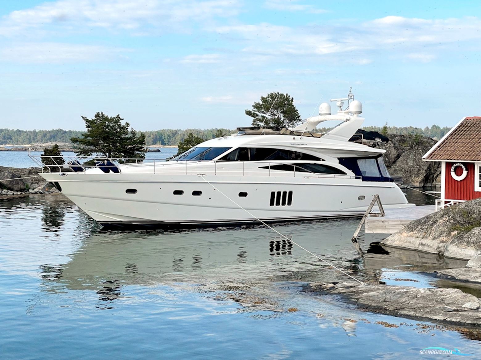 Princess 67 Flybridge 2x1200 Mtu Motorboot 2008, mit Mtu V8 M93 2000 motor, Sweden